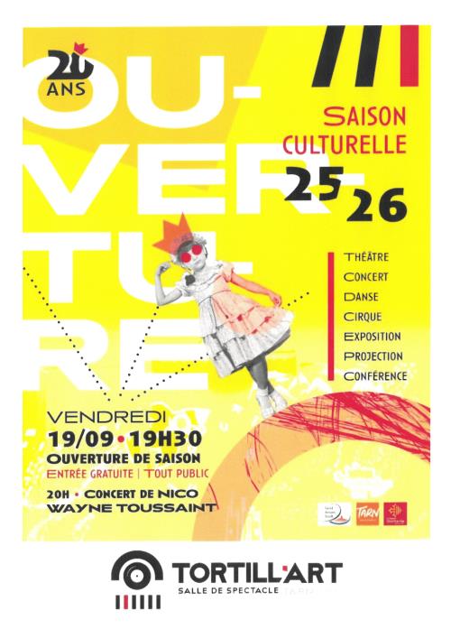 AFFICHE OUVERTURE DE SAISON